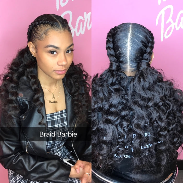 barbie with braids