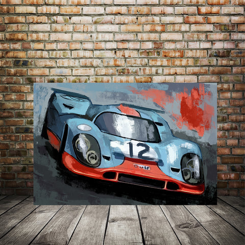 Porsche Martini Racing art 001 – Z Garage Art