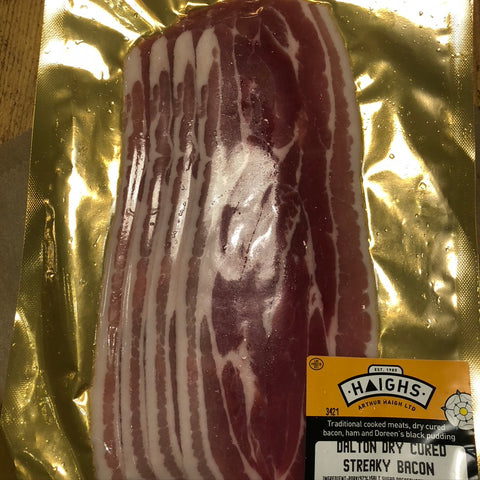 Haighs - Dalton Dry Cured Streaky Bacon