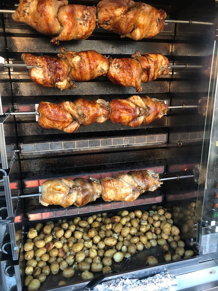 Sunday - Rotisserie Chicken with Garlic & Herb Roast Potatoes - Langthorpe Farm Shop