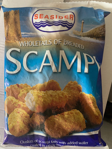 Breaded Scampi 1lb bag (Frozen) - Langthorpe Farm Shop