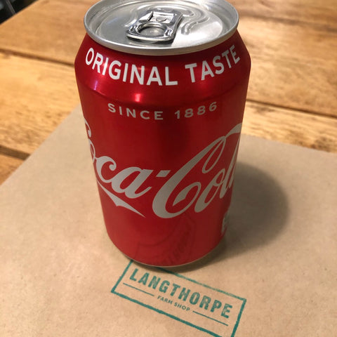 Coke 330ml Can - Langthorpe Farm Shop