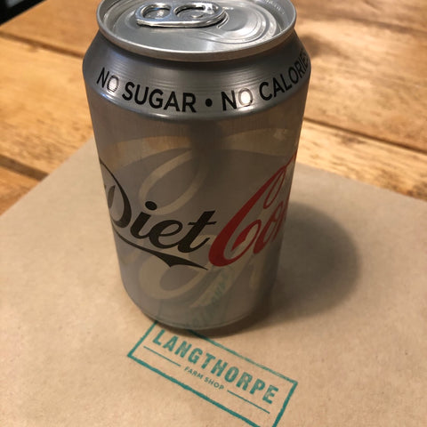 Diet Coke 330ml Can - Langthorpe Farm Shop