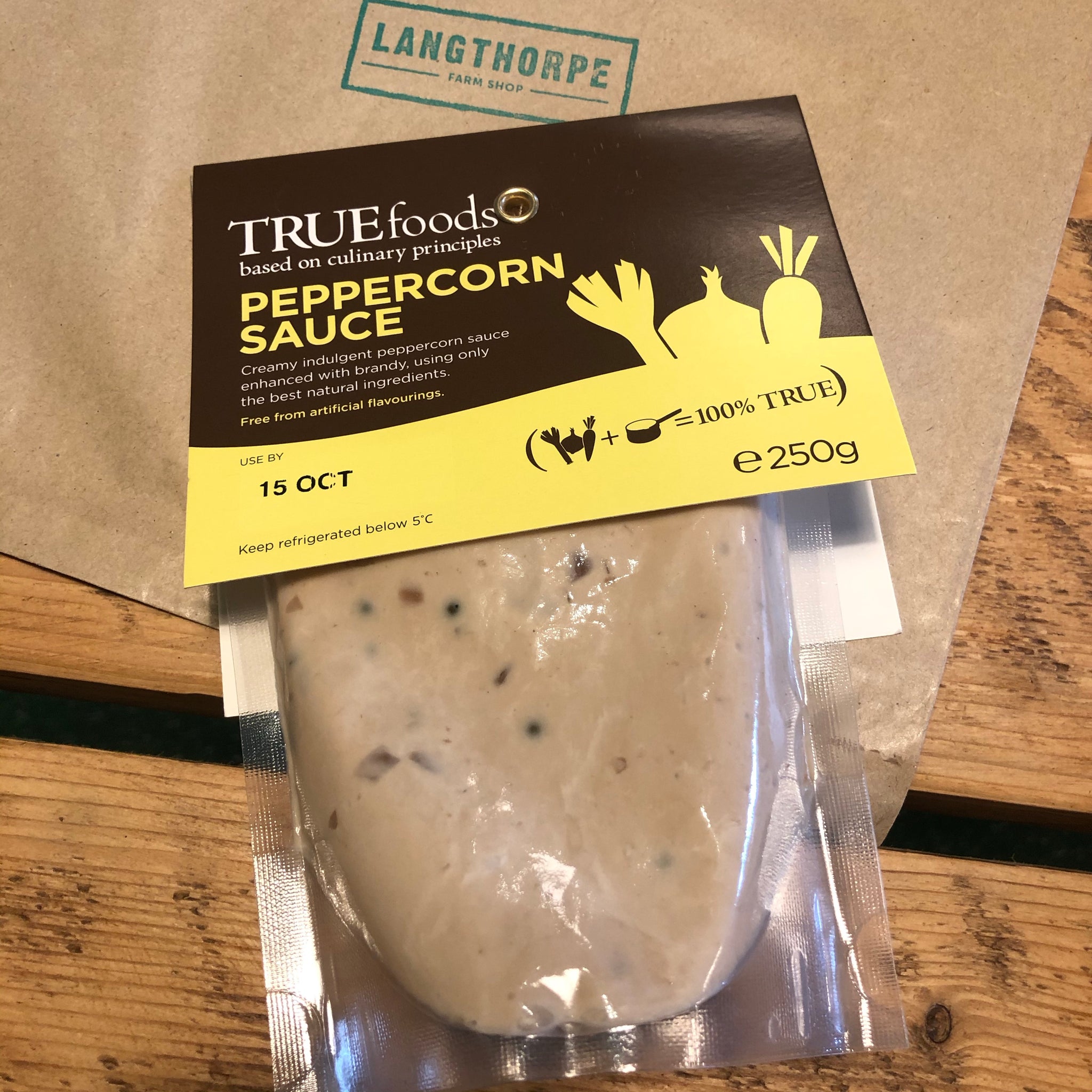 Peppercorn Sauce - True Foods 250g