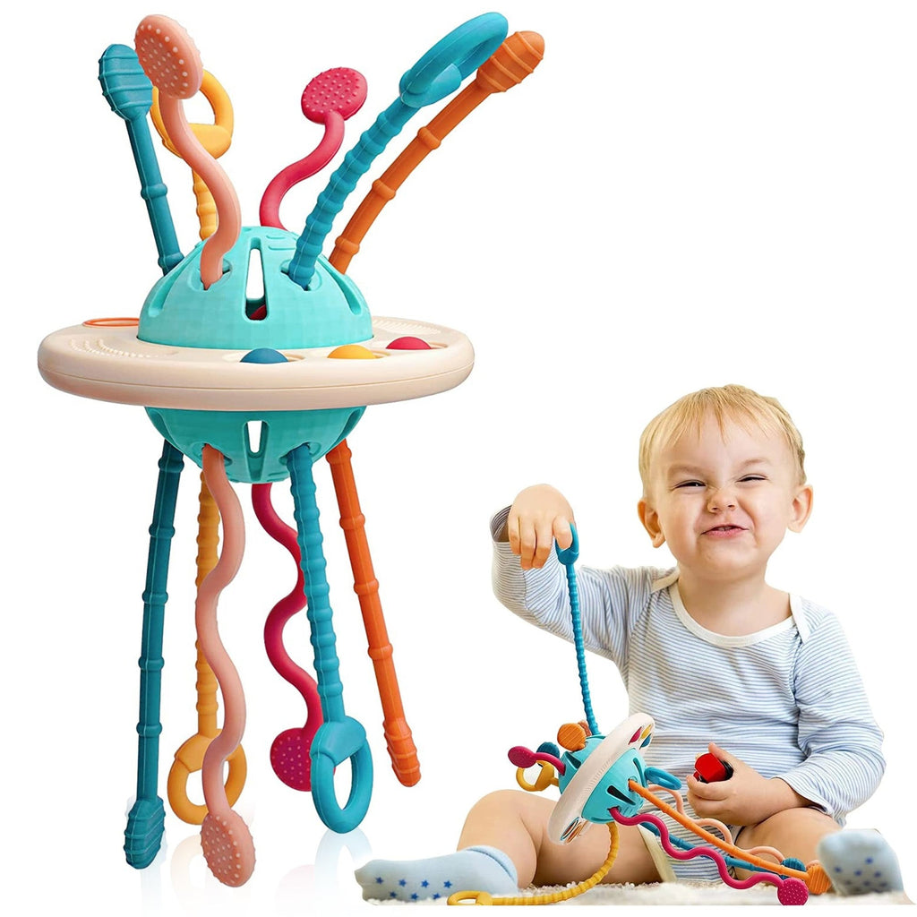 3pcs / set Ventouse Spinner Jouets pour bébé Cadeaux d'anniversaire Avion  Fenêtre Voyage Jouets sensoriels