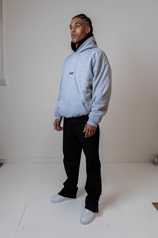 Layer Hoodie - Black/Grey – Cali Studios