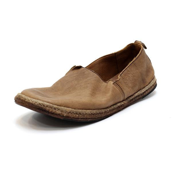 mens soft leather slip on shoes