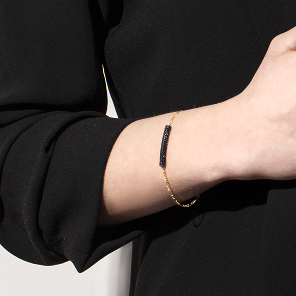 Black Pave Bracelet