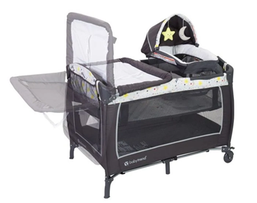 Diaper time is a breeze with the flip away changing table! | Jarrons Malaysia