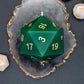 Dark Green Unscented DnD Dice Candle