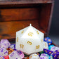 White Tonic of Clarity Scented DnD Dice Candle