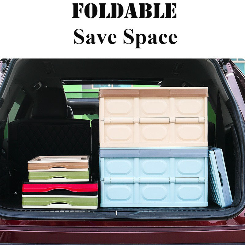 Foldable Car/Wardrobe Storage Box Space Saving
