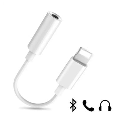 Bluetooth  Lightning To Earphone Jack AUX Connector-Adapter Cable –  Click - Main Page