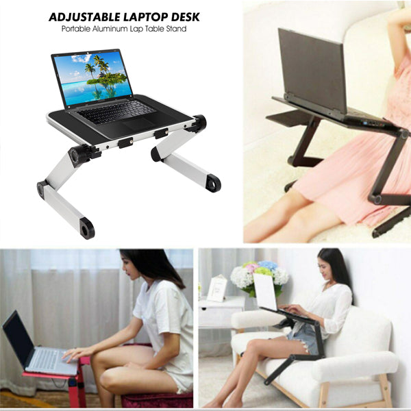 computer desk with stand