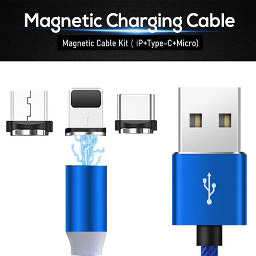 led magnetic charging cable