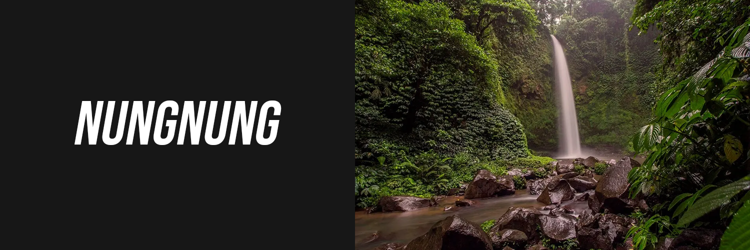 NungNung waterfall at Bali Indonesia 