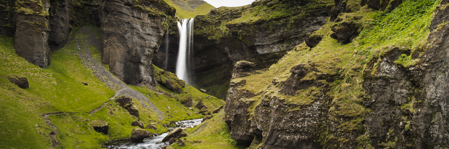 voyager en islande cascade de Kvernufoss