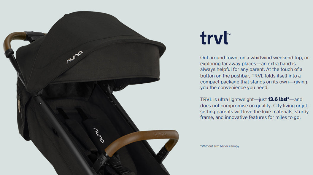 Nuna® TRVL™ Stroller (includes Travel Bag)