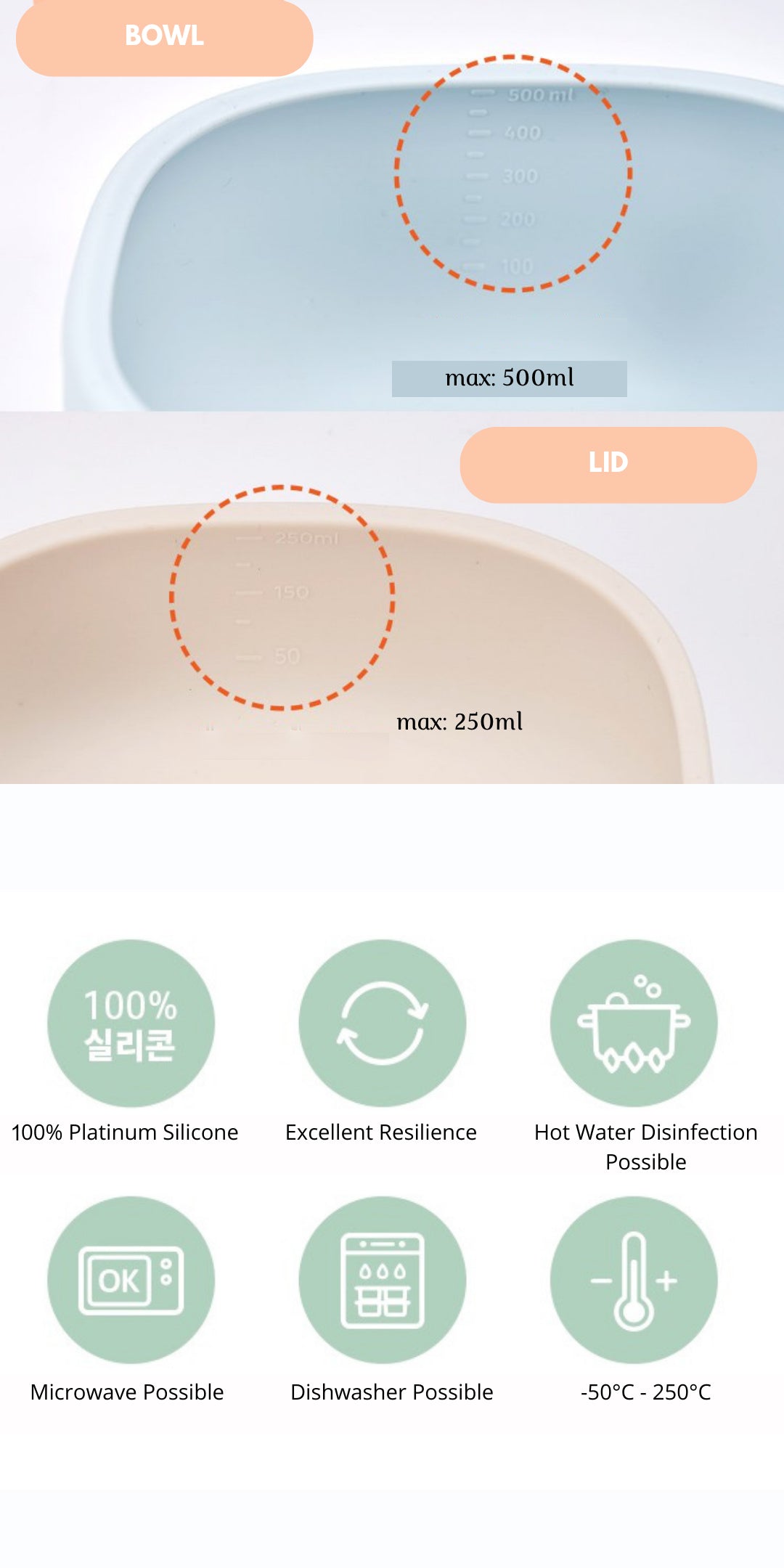 Buy Durable Silicone Suction Bowl – OMWAANA