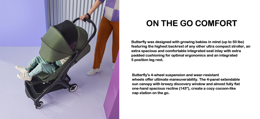 Butterfly Complete Ultra-Compact Stroller