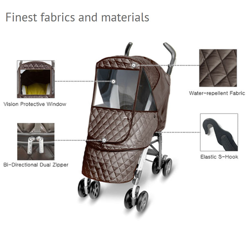 manito castle alpha stroller weather shield