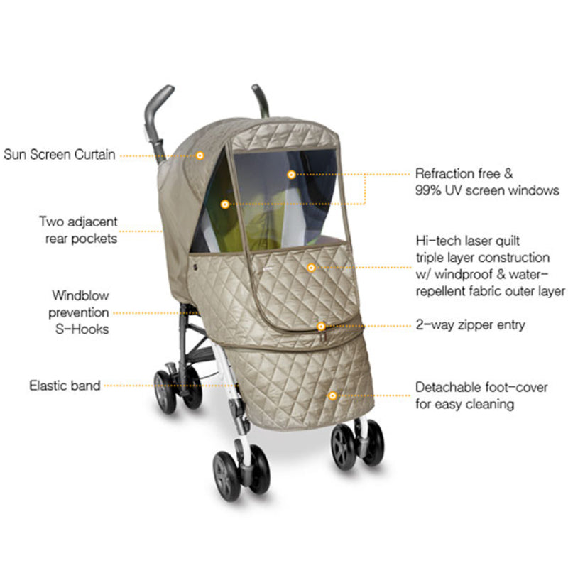 castle alpha stroller cover