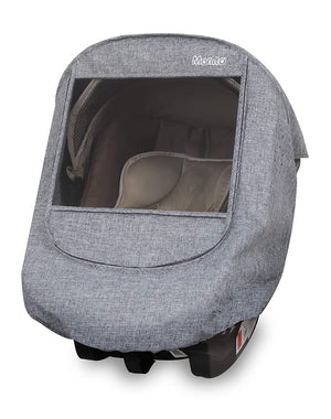 Manito Clean Infant Carseat 3D Mesh Seat Pad/Cushion/Liner (Star Grey)