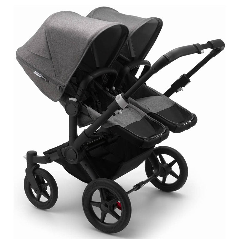 bugaboo donkey twin grey melange