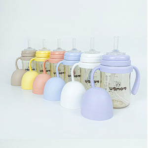 Korea Grosmimi PPSU Baby Bottle Drinking Straw Cup Anti-choke and