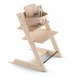 Stokke Tripp Trapp High Chair With Baby Set - 50th Anniversary Ash Nat –  Bebeang Baby