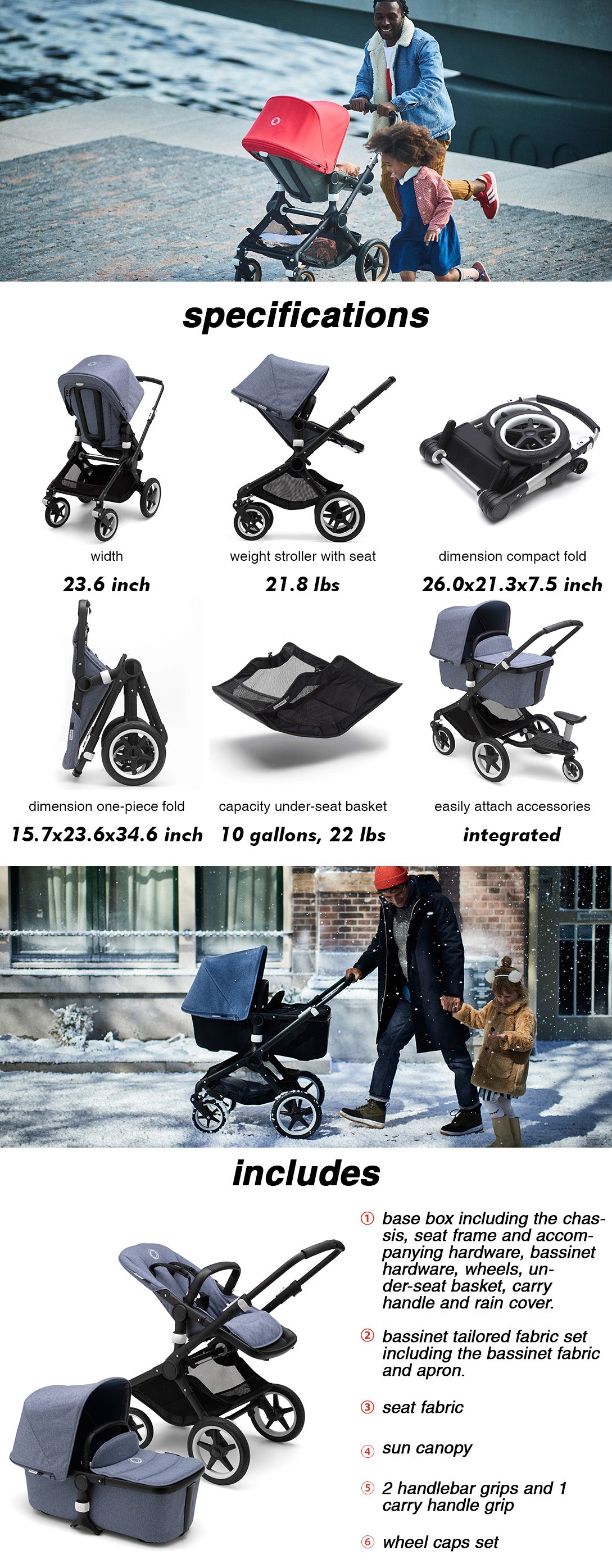 bugaboo cameleon 3 max weight