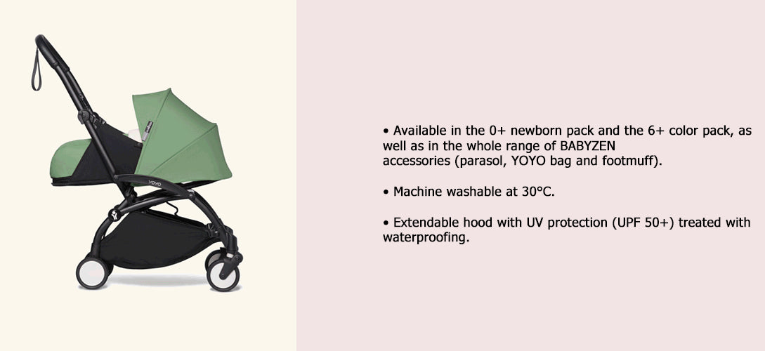 BabyZen YoYo2 6+ Stroller Complete (Black Frame) – Tadpole