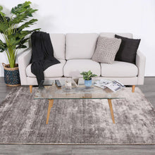 Load image into Gallery viewer, Hampton Grey White Wool Rugs
