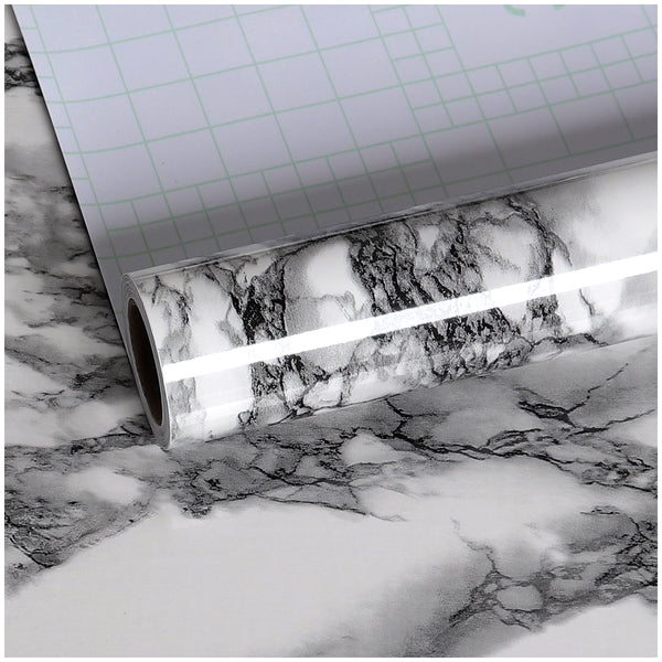 VEELIKE White Grey Marble Contact Paper – Veelike