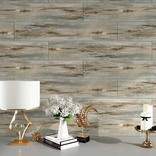 VEELIKE Coastal White Wood Vinyl Plank Flooring 6''x36'' – Veelike