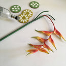 Artificial Flower Bird of Paradise Heliconia For Home Garden1 Stick