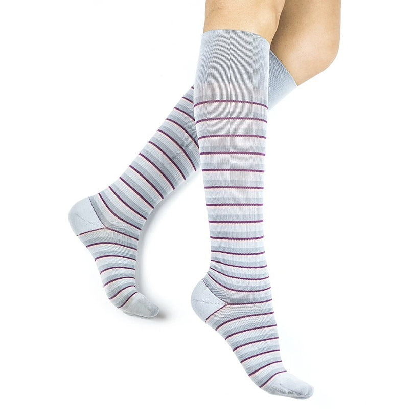 mediven angio 15-20 mmHg calf closed toe Compression Socks, Black