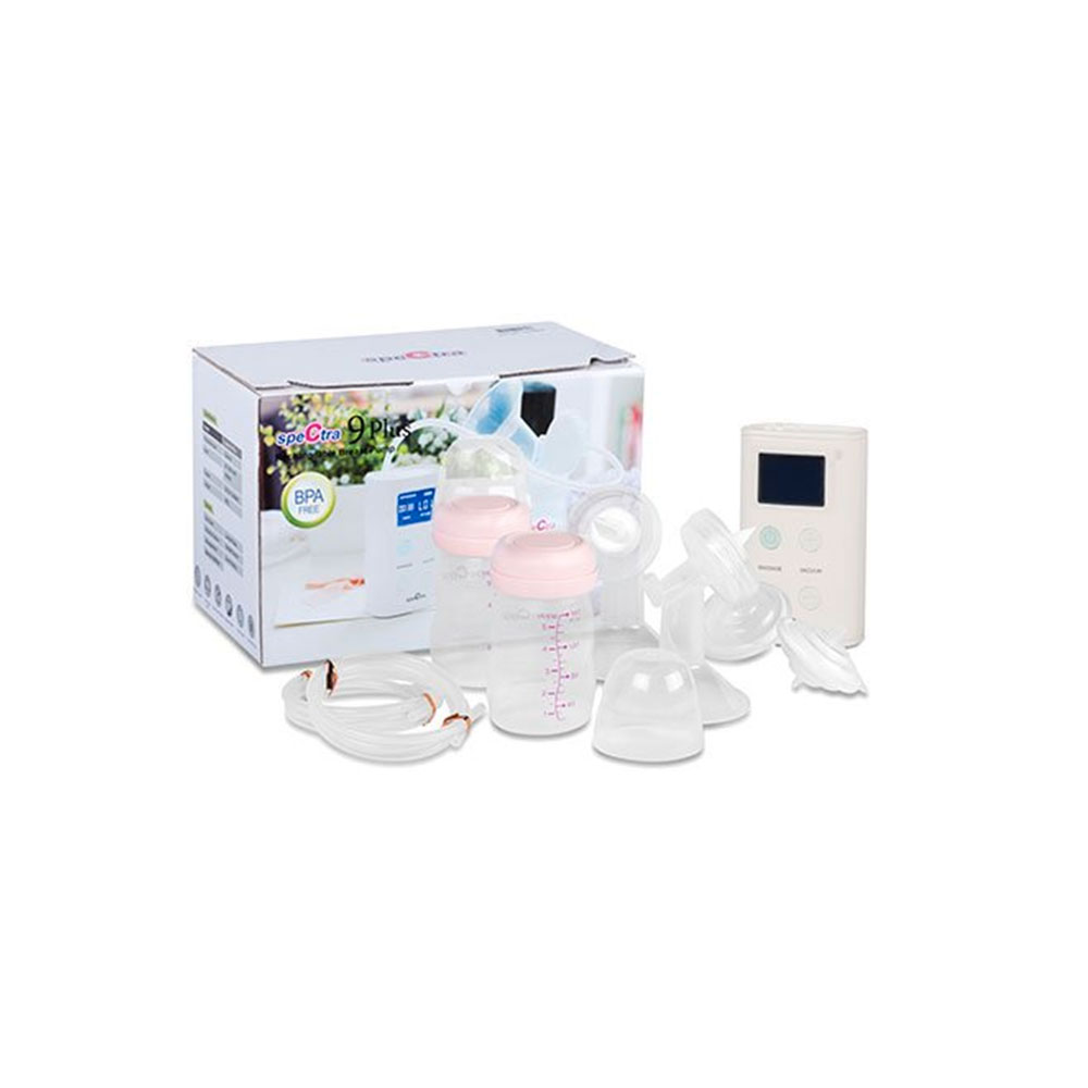 Spectra - Synergy Gold Portable - Dual Adjustable Electric Breast Milk Pump  with Tote Bag, Breast Milk Bottles and Cooler for Baby Feeding : :  Baby