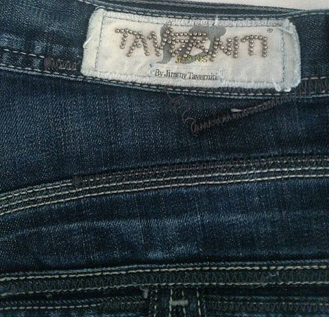 Taverniti 'Meg Punk 19'- Denim Bootcut Fashion Jeans- size 38x35 – Mentauge