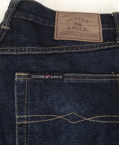 Cutter & Buck-100% Cotton Denim Blue Jeans-size 36x35 – Mentauge