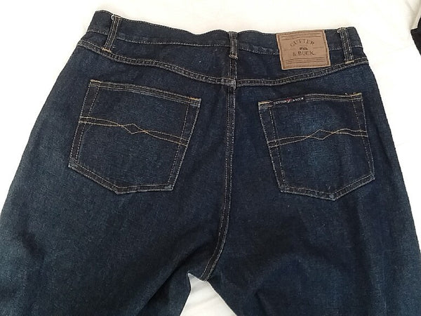 Cutter & Buck-100% Cotton Denim Blue Jeans-size 36x35 – Mentauge