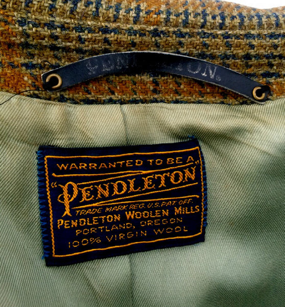 Vintage Pendleton Olive Green Field Coat- Size L – Mentauge