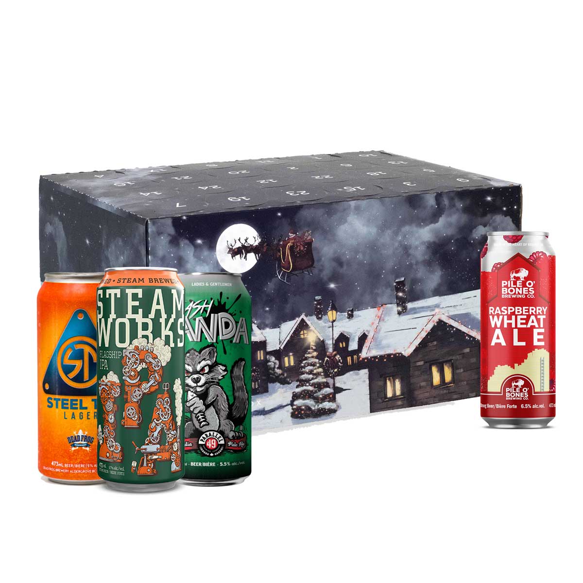 Craft Beer Advent Calendar 24 x Assorted Tall Cans