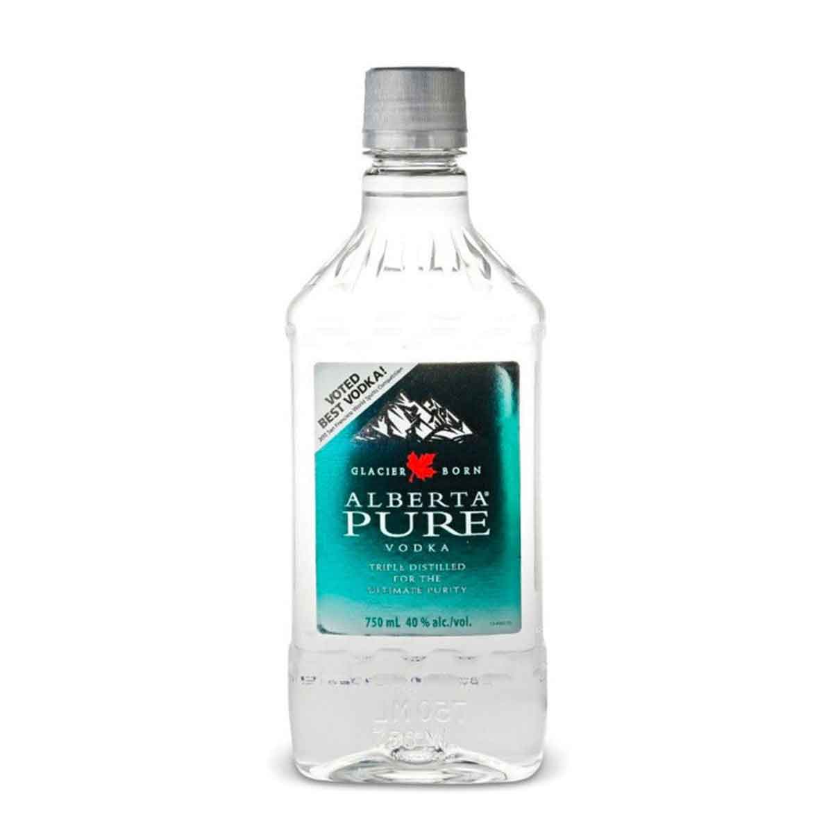 Alberta Pure Vodka 750ml PET