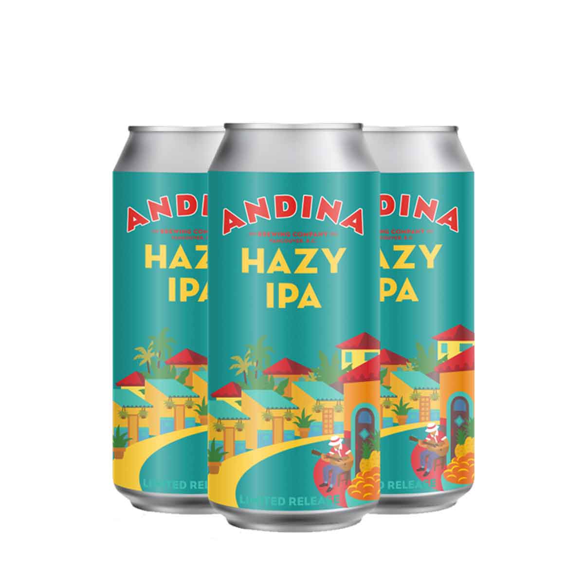 Andina Brewing â Brumosa Hazy Ipa 4 x 473ml Tall Cans