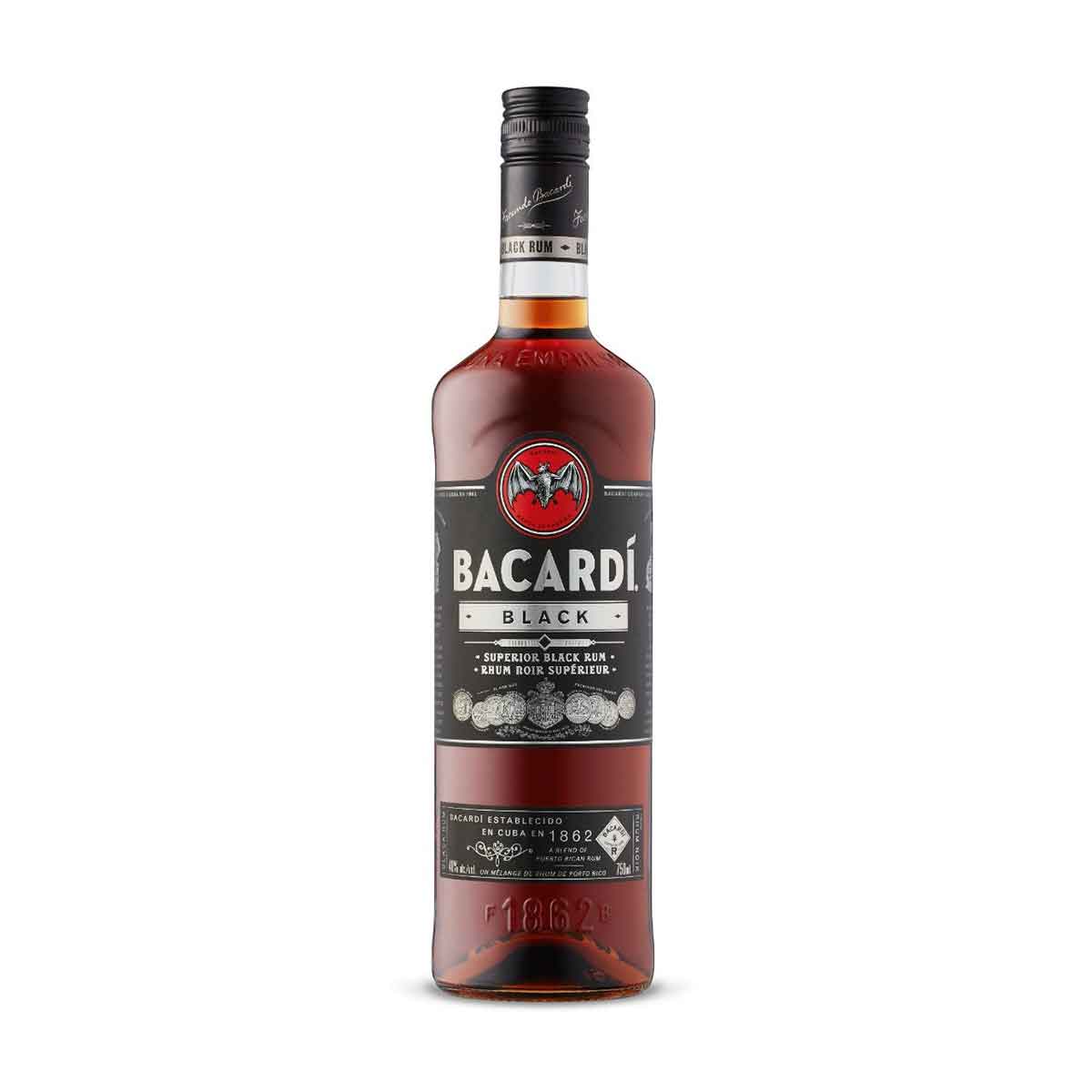 Bacardi Black Rum 750ml