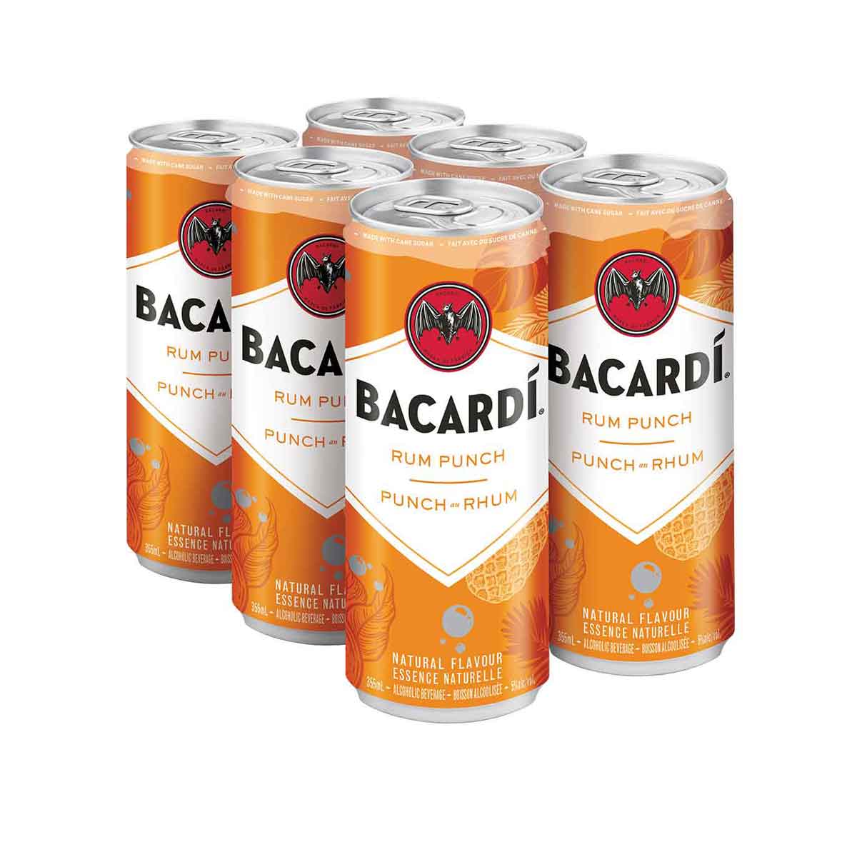 Bacardi Rum Punch 6 Pack Cans