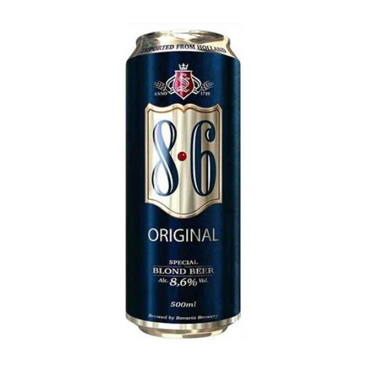 Bavaria 8.6 Original Blond Beer 500ml Single Can