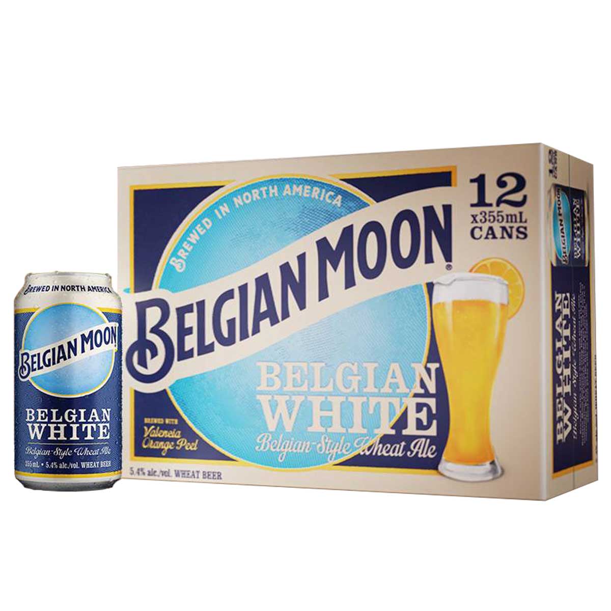 Belgian Moon White Wheat Ale 12 Pack Cans