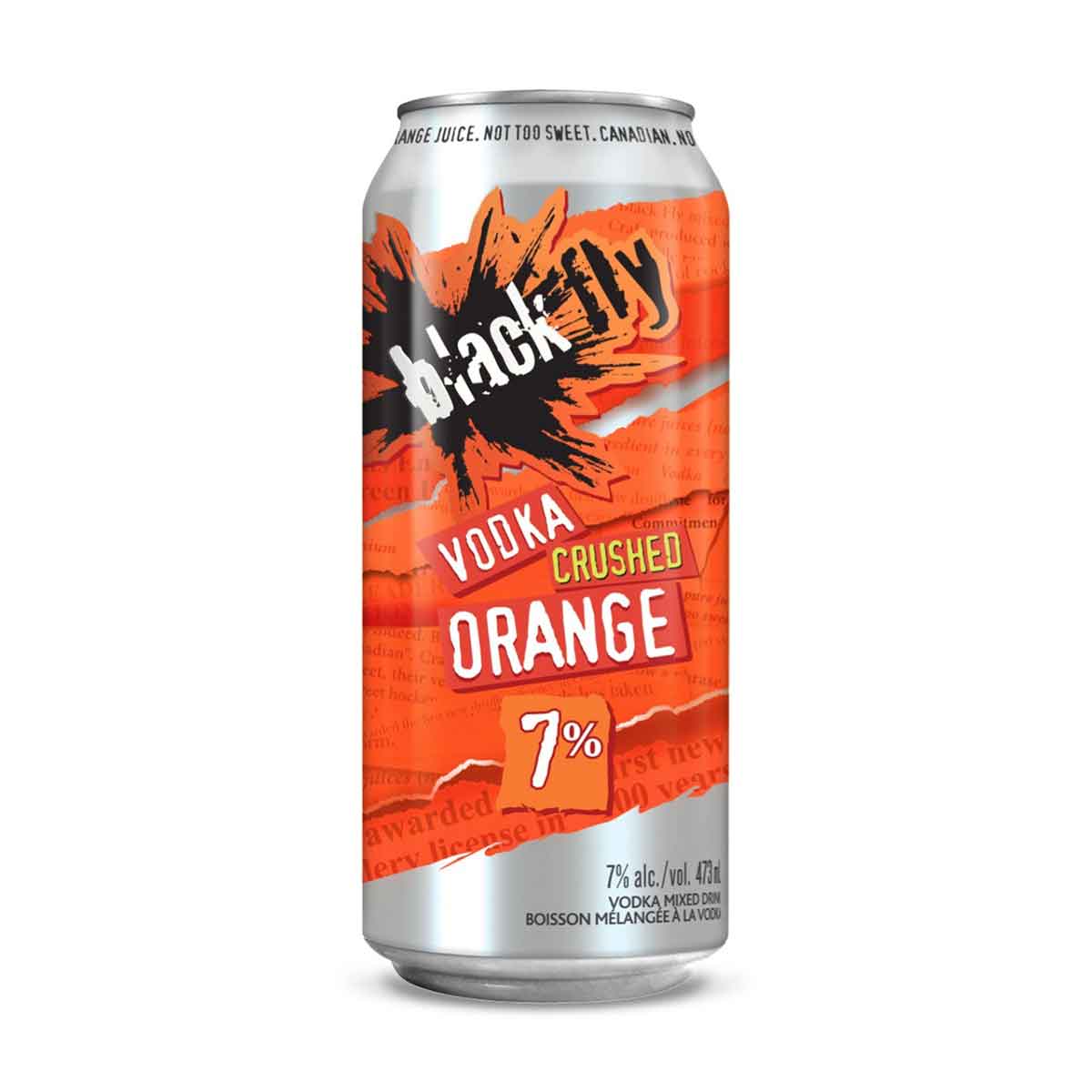 Black Fly Vodka Crushed Orange 500ml Single Can